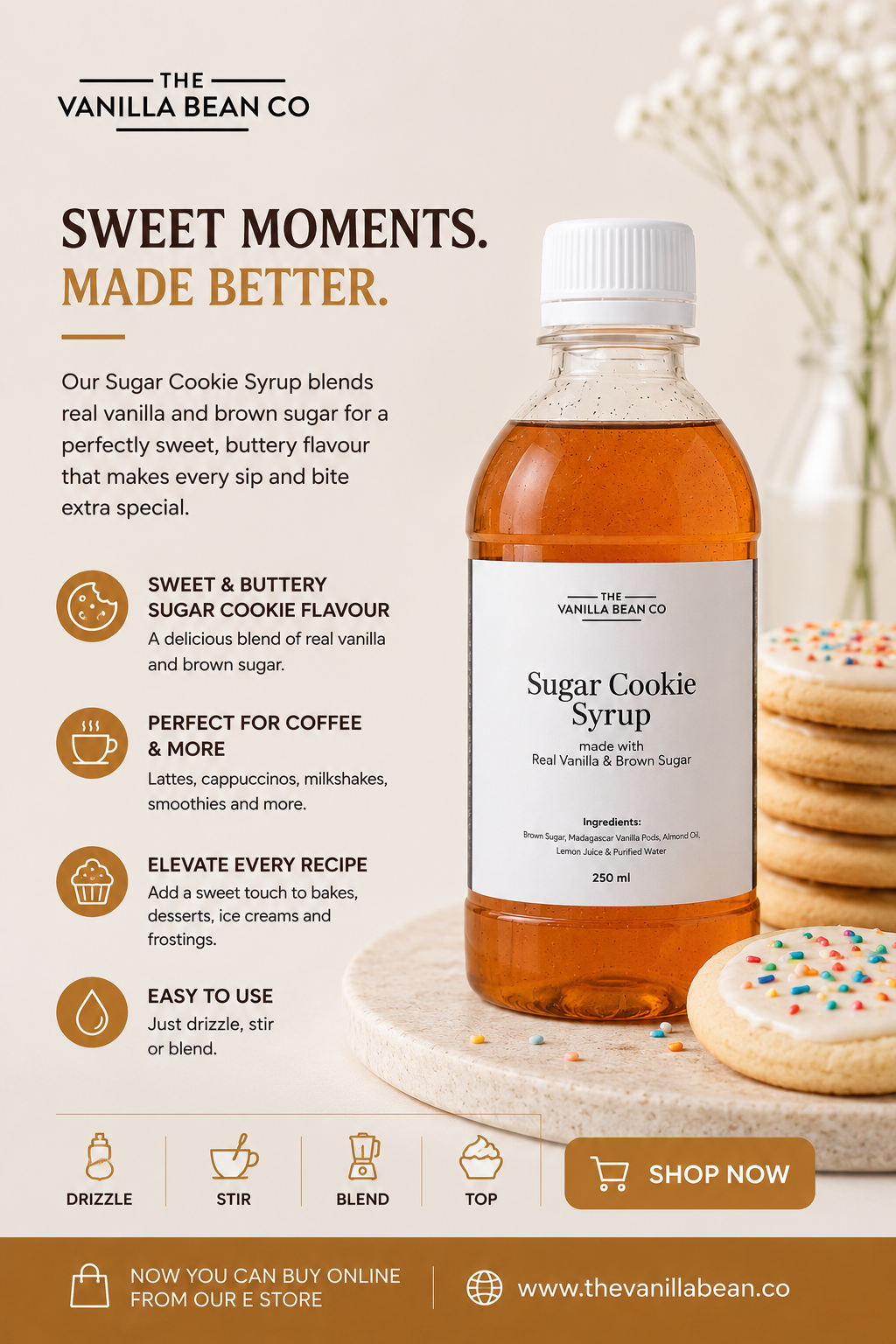 Sugar Cookie Syrup