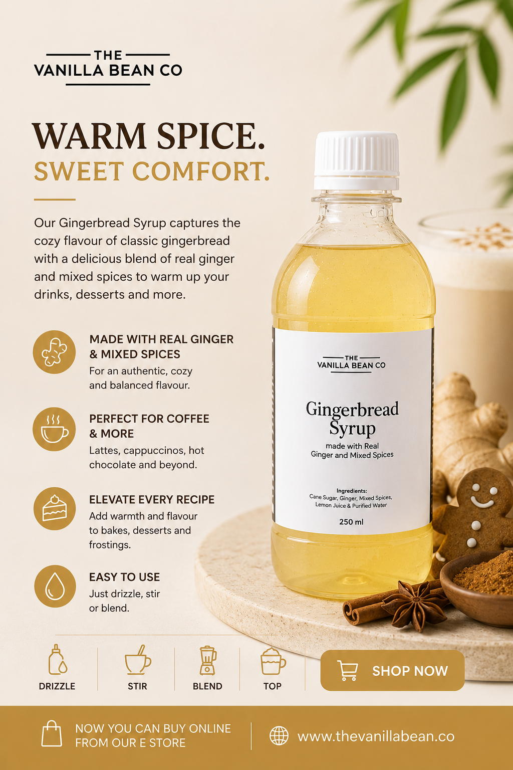 Gingerbread Syrup