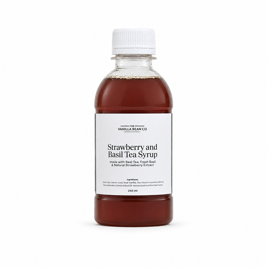 Strawberry & Basil Tea Syrup