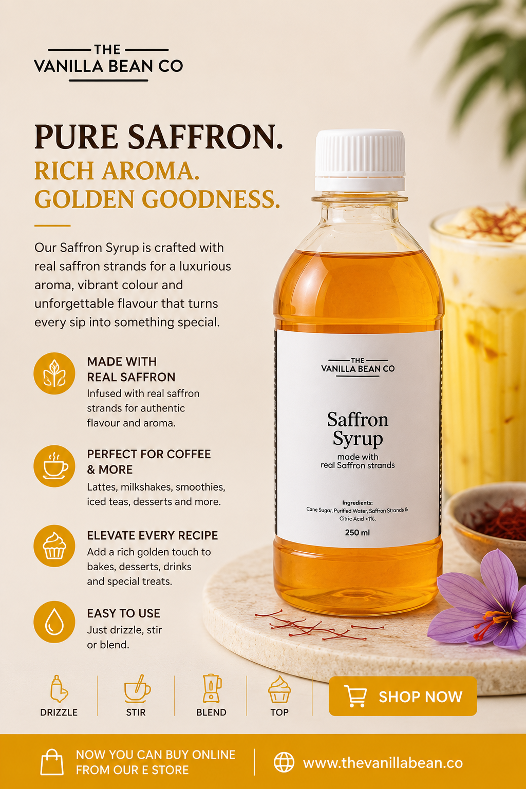 Saffron Syrup