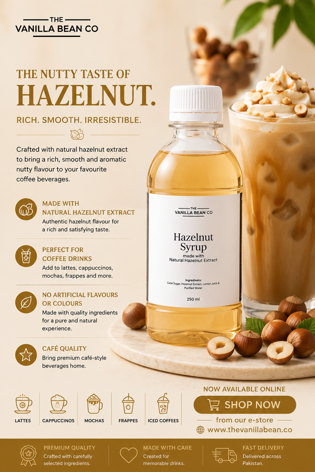 Hazelnut Syrup