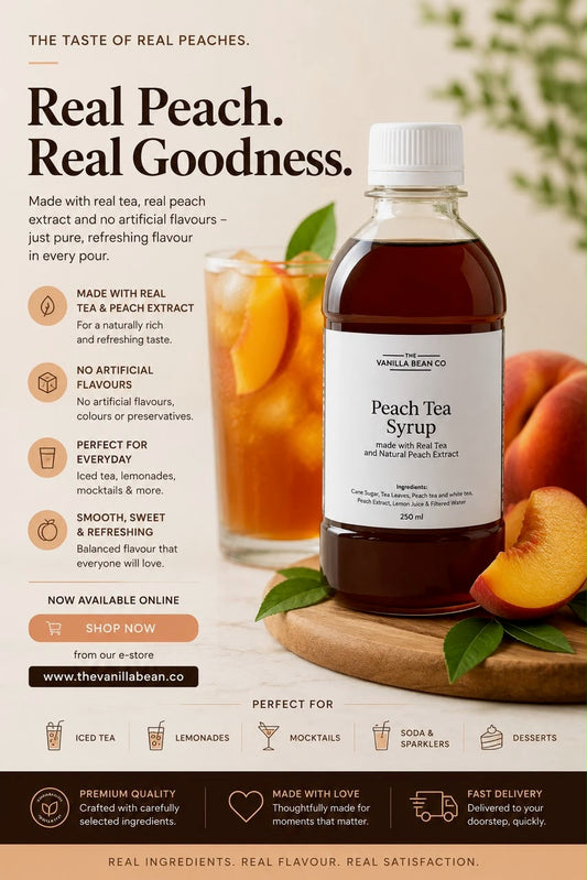 Peach Tea Syrup