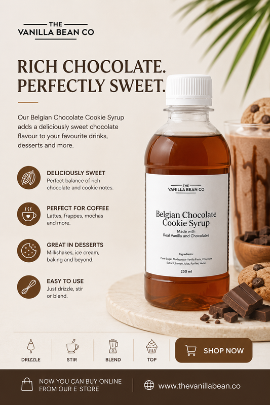 Belgian Chocolate Cookie Syrup