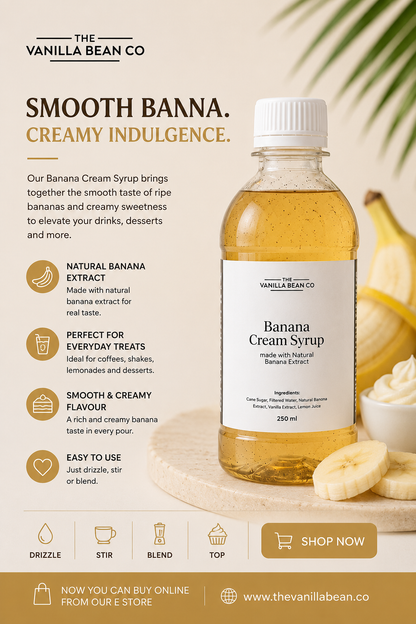 Banana Cream Syrup